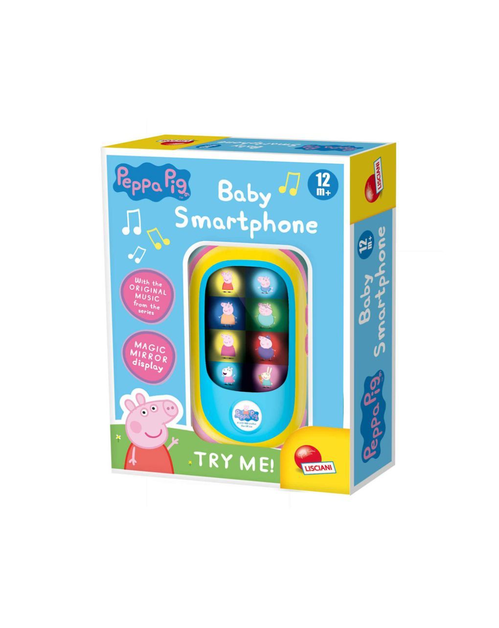 Lisciani baby smartphone led peppa pig 14.92253 - Lisciani