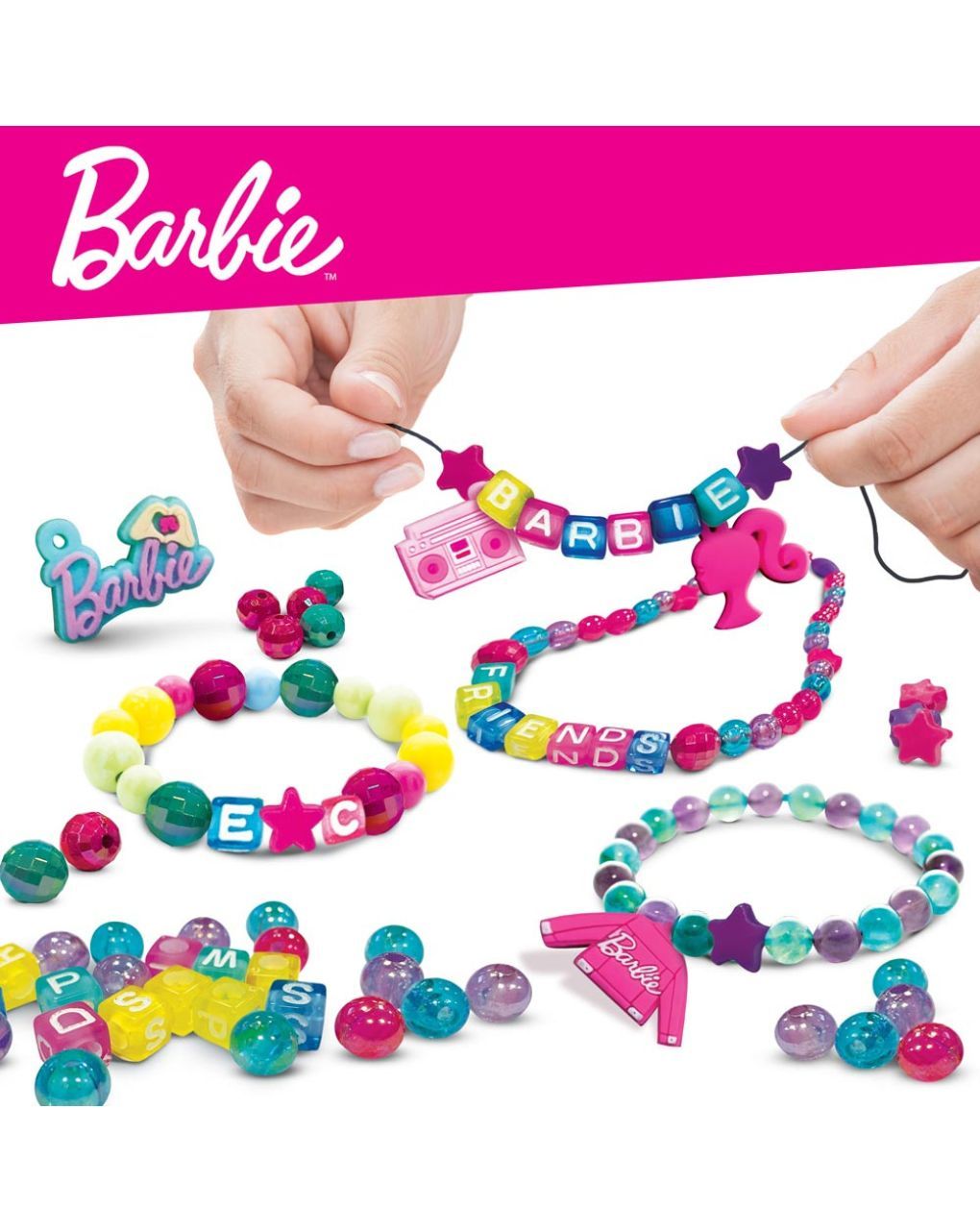 Lisciani barbie τσάντα κοσμημάτων 12τμχ 17.99375 - Lisciani