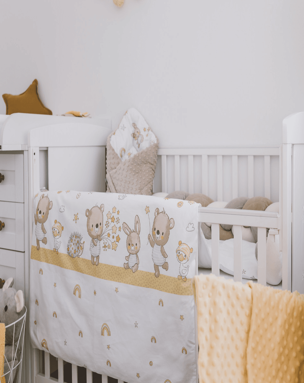 Bubaba σετ για κρεβάτι 5 τμχ happy friends 50047