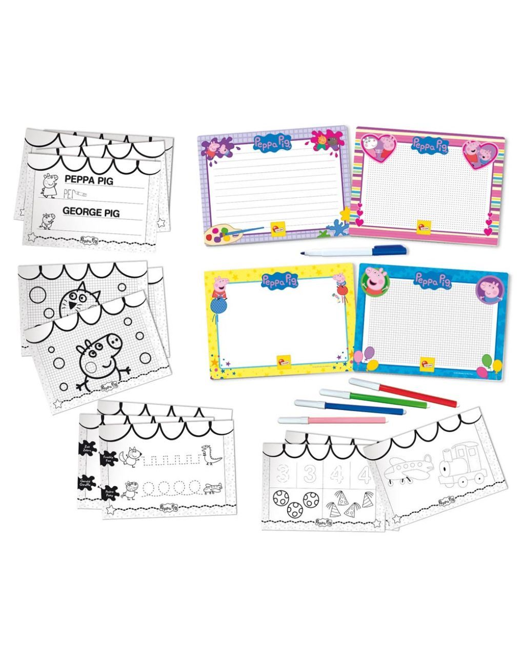Lisciani σχολή σχεδίου peppa pig 14.92215 - Lisciani