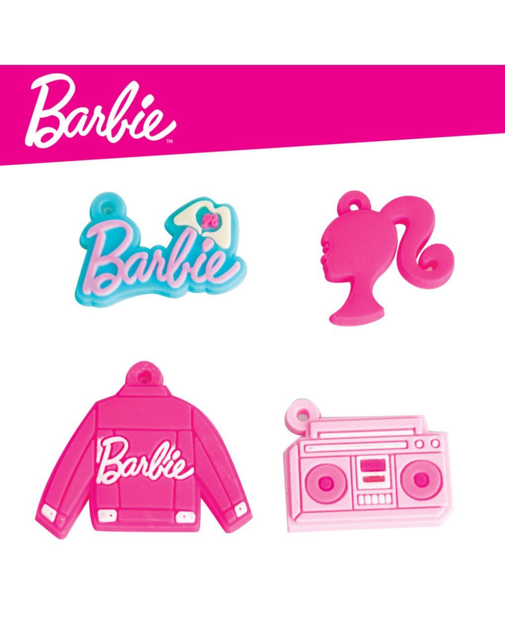 Lisciani barbie τσάντα κοσμημάτων 12τμχ 17.99375 - Lisciani