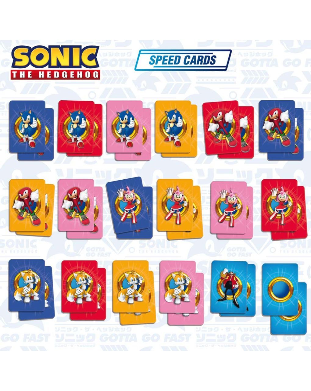 Lisciani παιχνίδι με κάρτες sonic 07.99269 - Lisciani