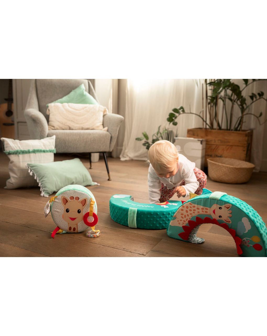 Sophie la girafe σπονδυλωτός τροχός κινητικών δεξιοτήτων s240129 - SOPHIE LA GIRAFE