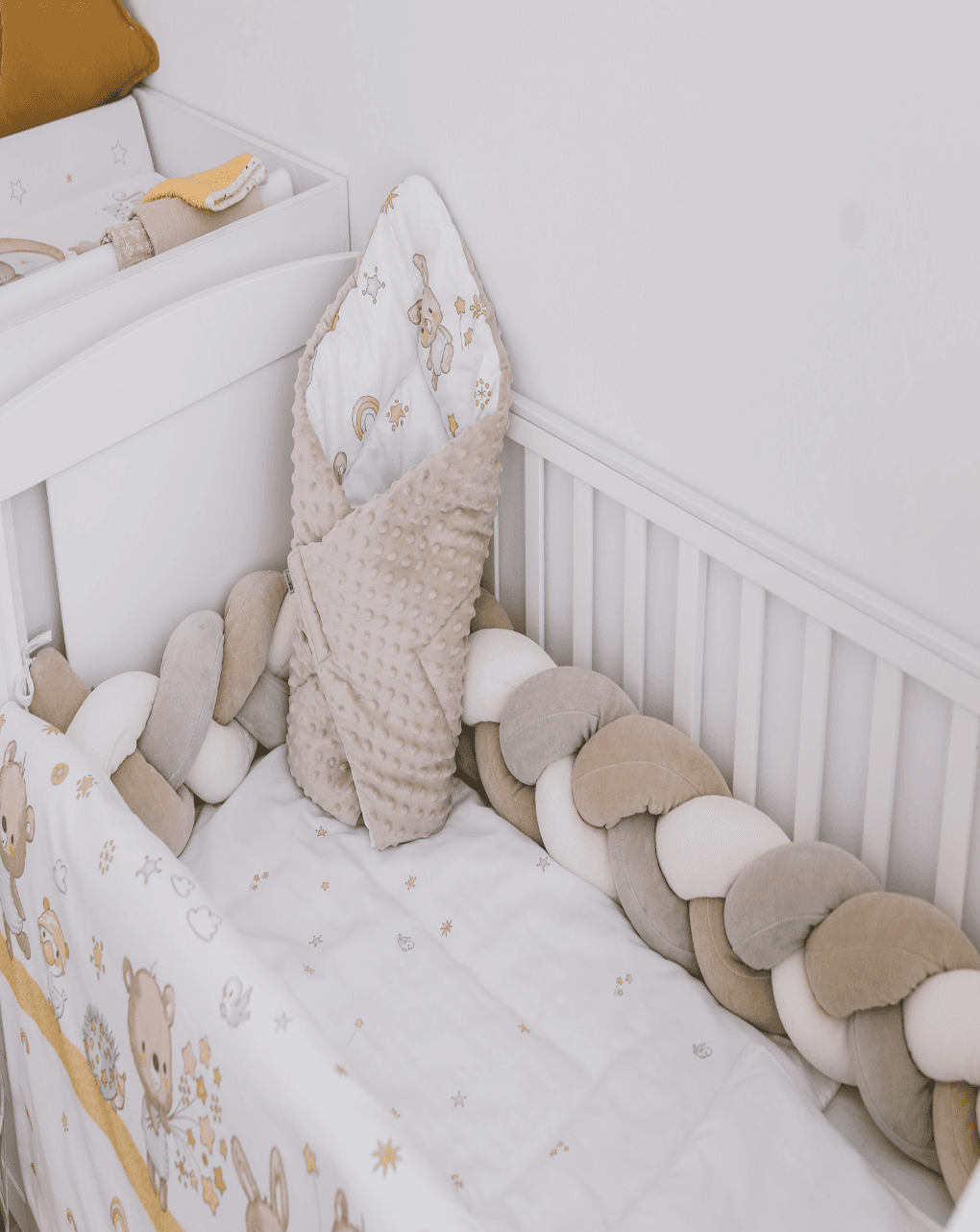 Bubaba σετ για κρεβάτι 5 τμχ happy friends 50047 - BUBABA