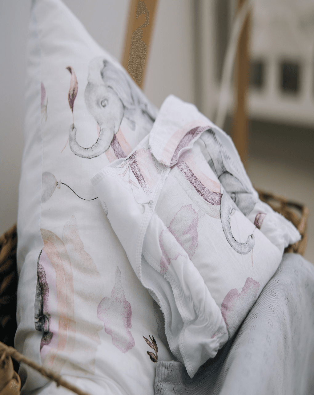 Bubaba σετ για κρεβάτι 2 τμχ elephant on the rainbow 50092 - BUBABA