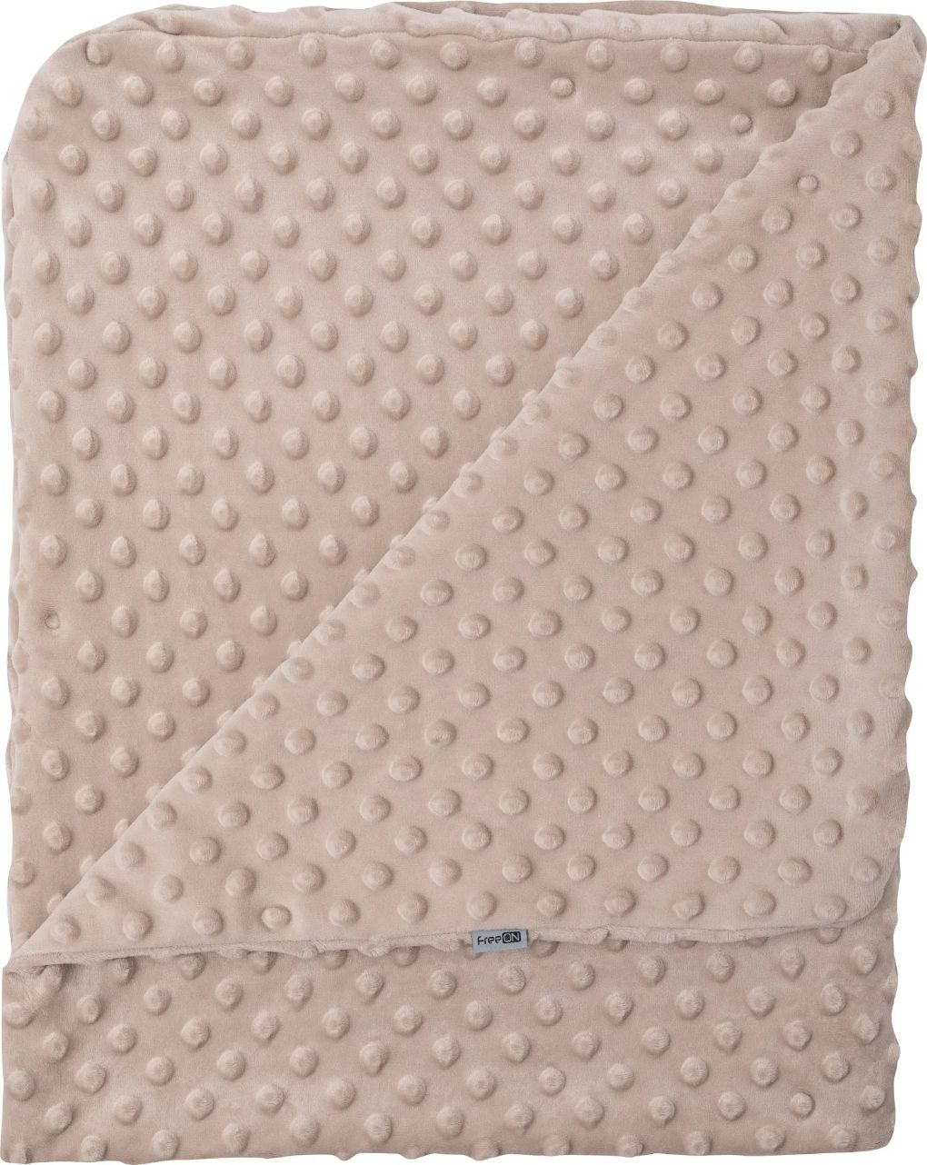 Bubaba κουβέρτα λίκνου minky μπεζ 75x90 cm 47634 - BUBABA