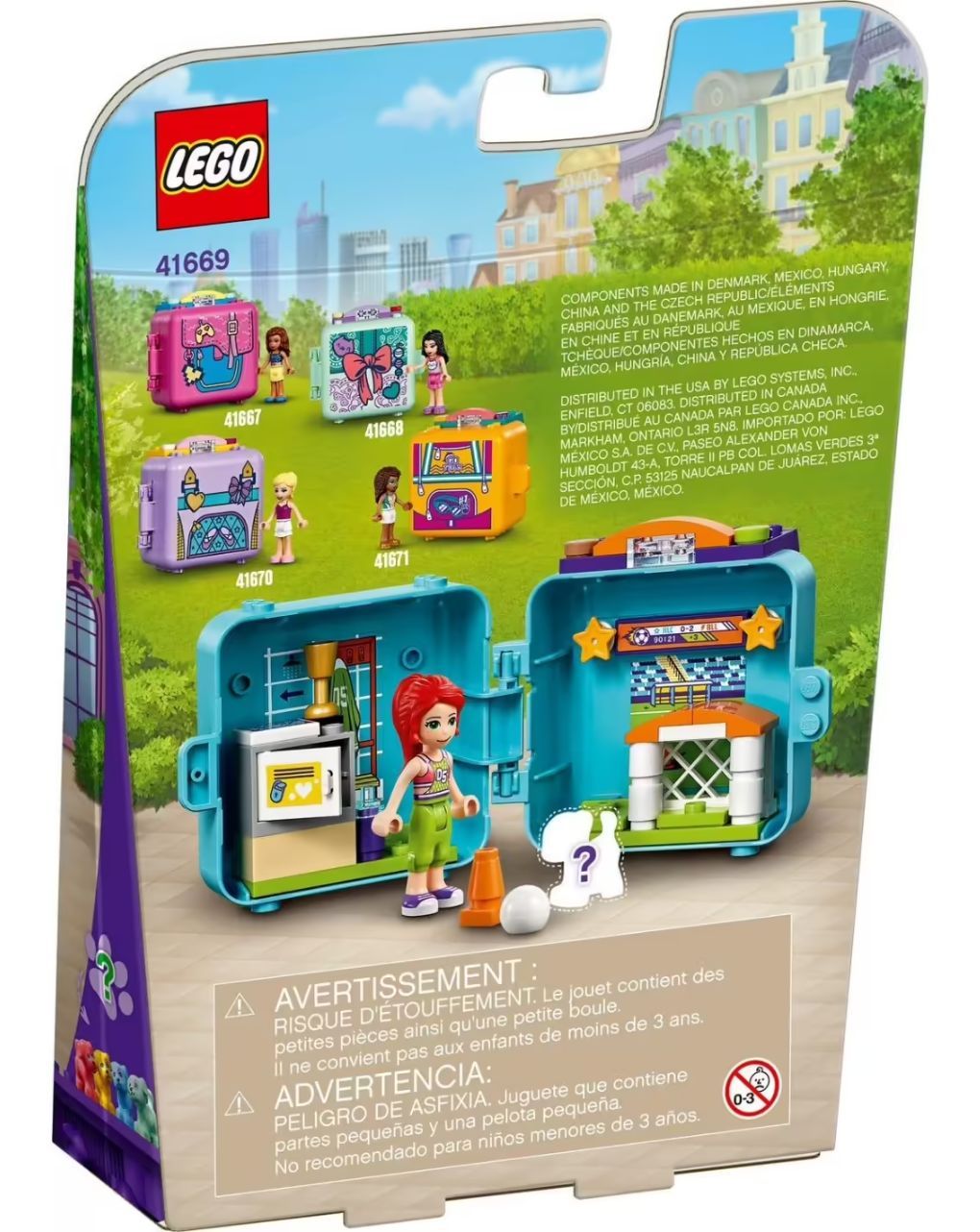 Lego friends κύβος ποδοσφαίρου της μία  41669 - LEGO, LEGO Friends