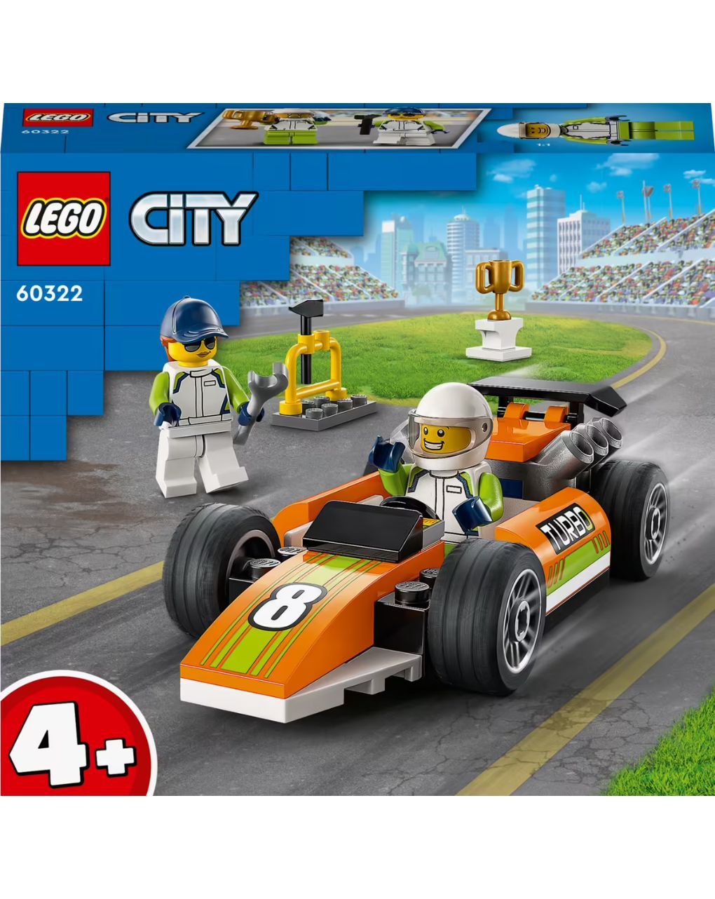 Lego city great vehicles αγωνιστικό αυτοκίνητο 60322 - Lego, Lego City