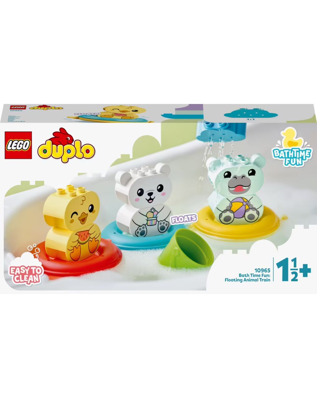 Lego  duplo my first διασκέδαση στο μπάνιο: τρένο ζώων που επιπλέει 10965 - LEGO, LEGO Duplo