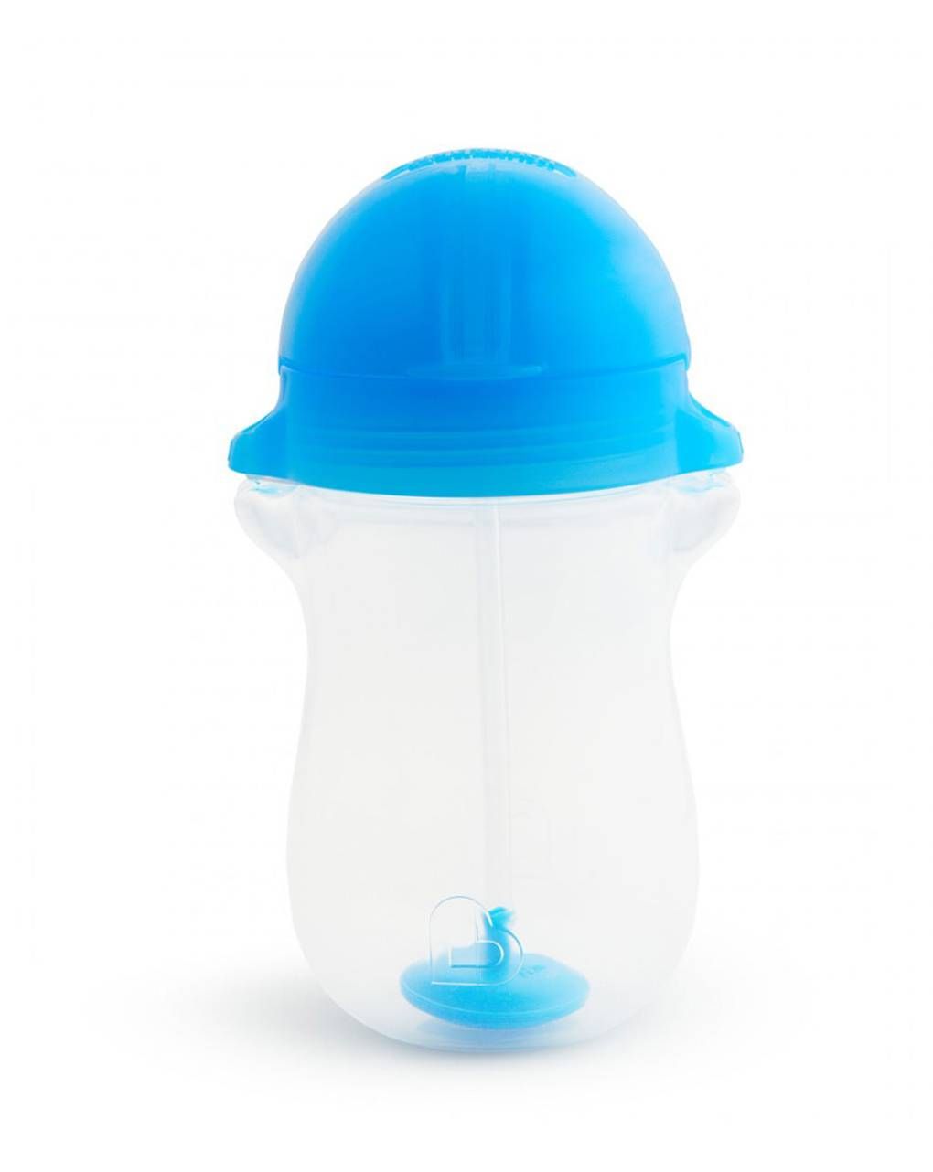 Munchkin ποτήρι εκπαιδευτικό με καλαμάκι tip n sip tall blue 296ml - Munchkin