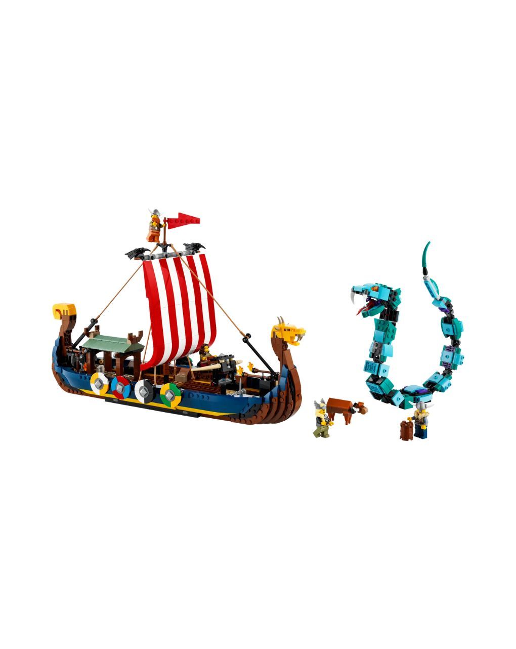 Lego creator 3in1 viking ship & the midgard serpent 31132 - Lego, Lego Creator