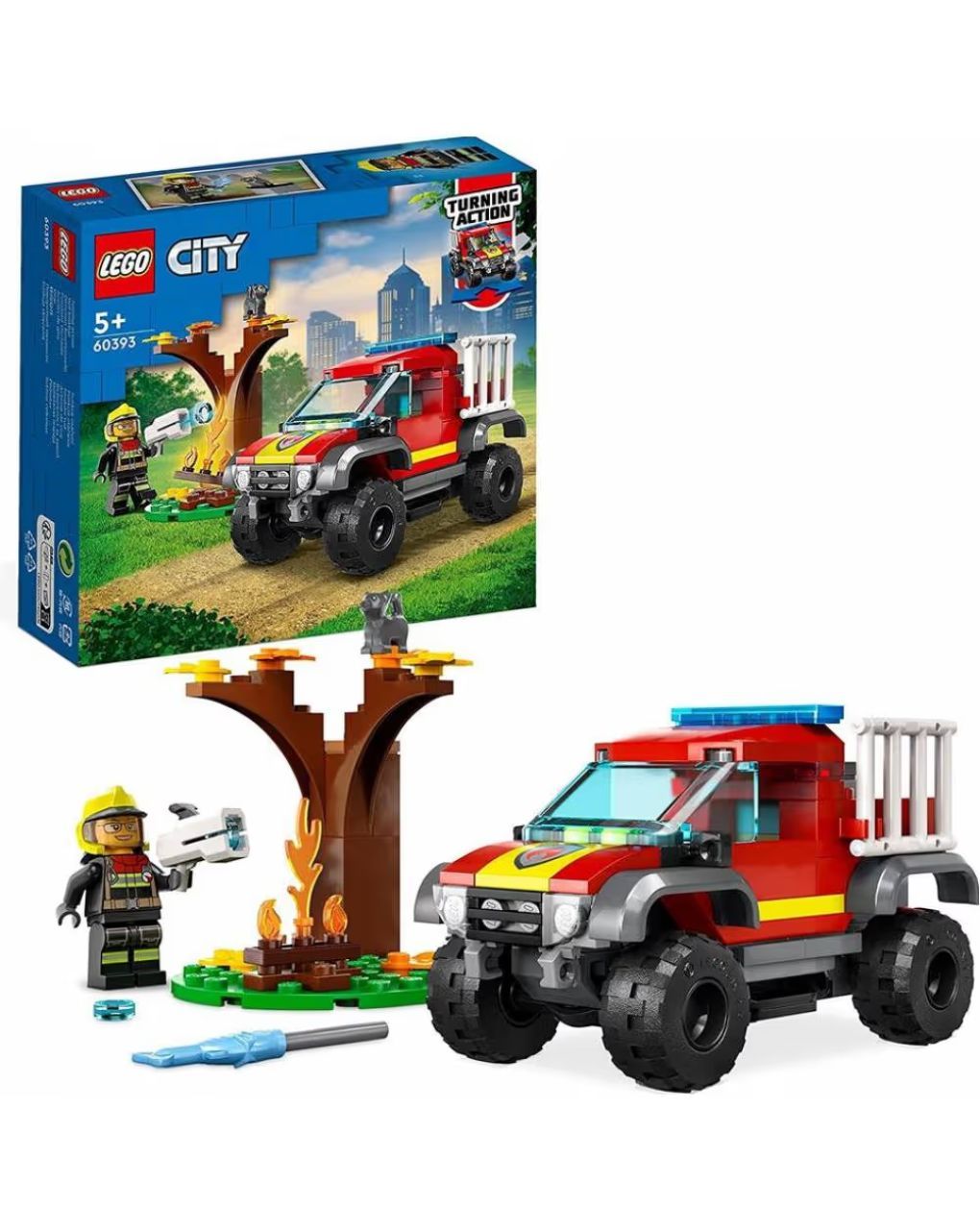 Lego city 4x4 fire truck rescue 60393 - Lego, Lego City