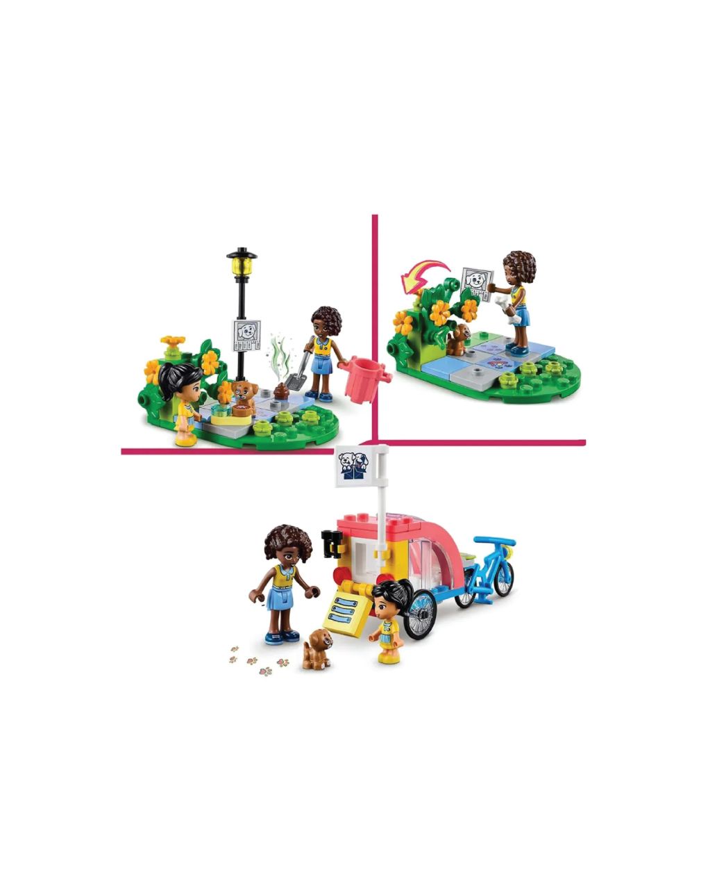 Lego friends dog rescue bike 41738 - LEGO