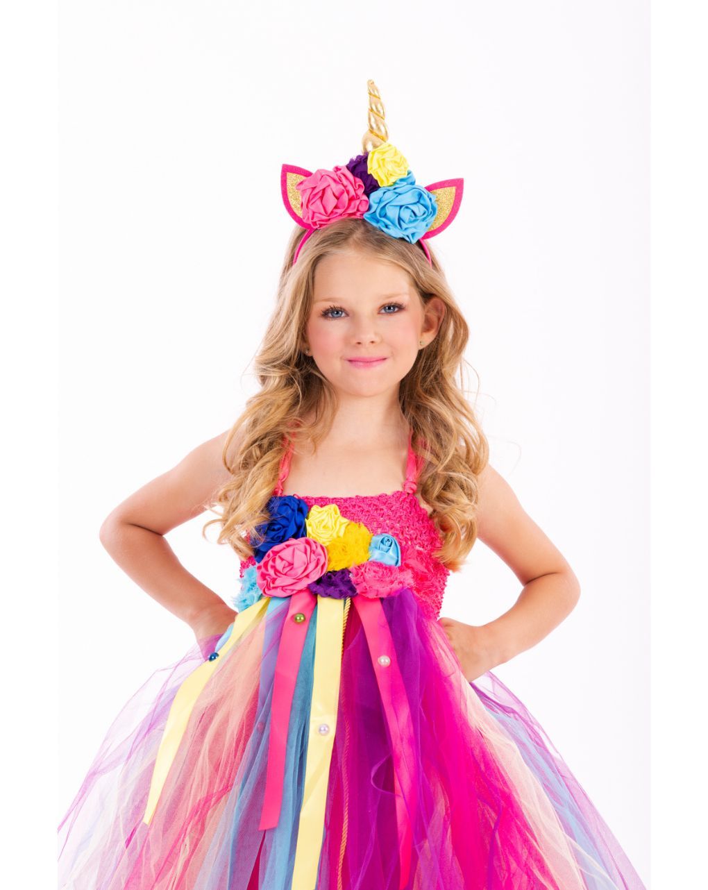 Fun fashion αποκριάτικη στολή pinky unicorn μεγ.08 152308 - Fun Fashion