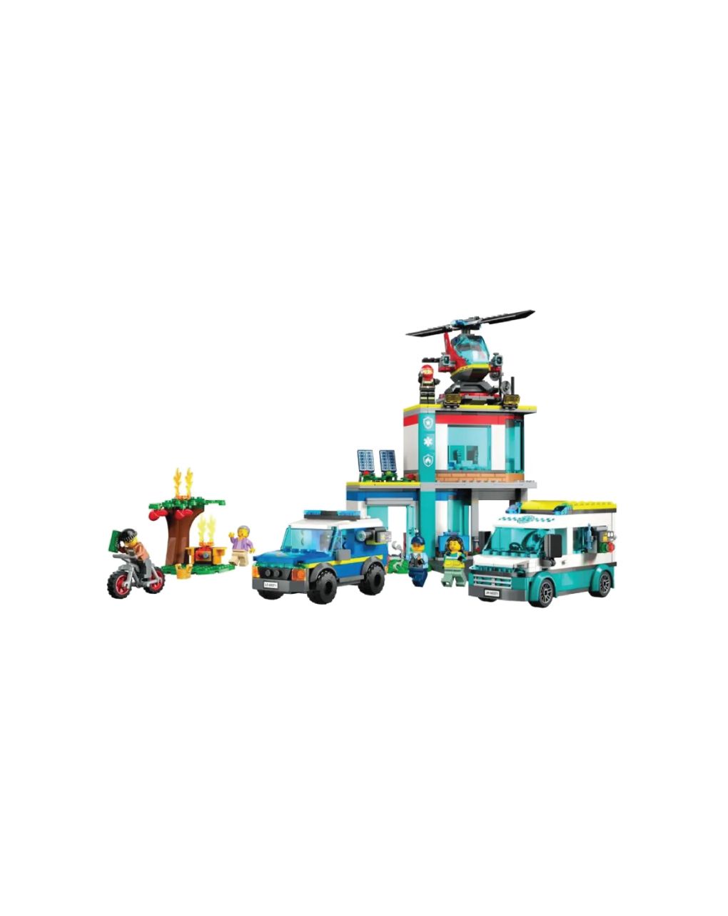 Lego city police emergency vehicles hq 60371 - Lego, Lego City