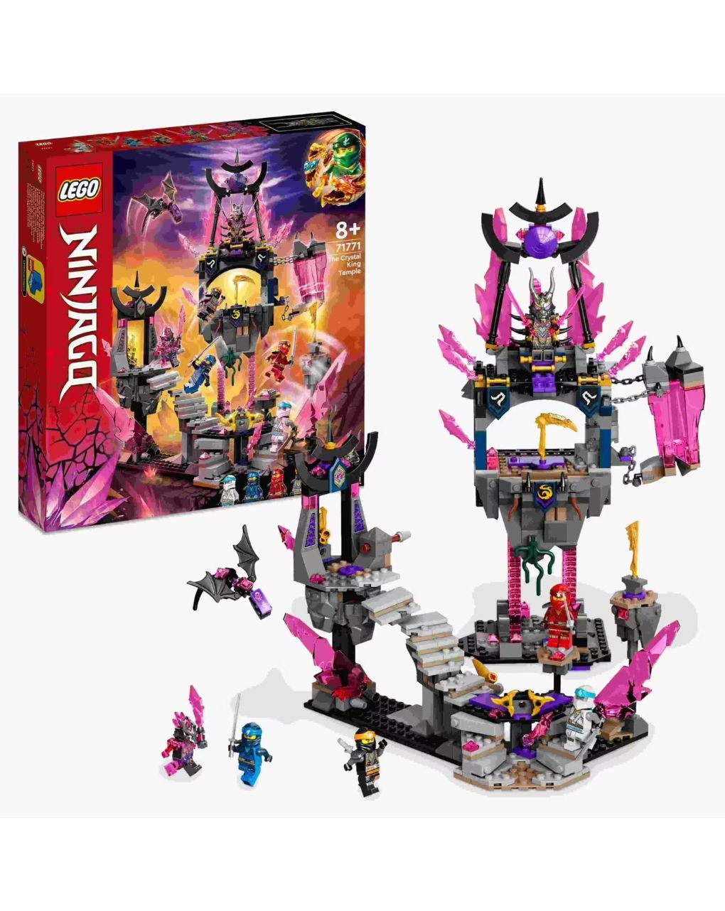 Lego ninjago ο ναός του βασιλιά των κρυστάλλων 71771 - LEGO, Lego Ninjago