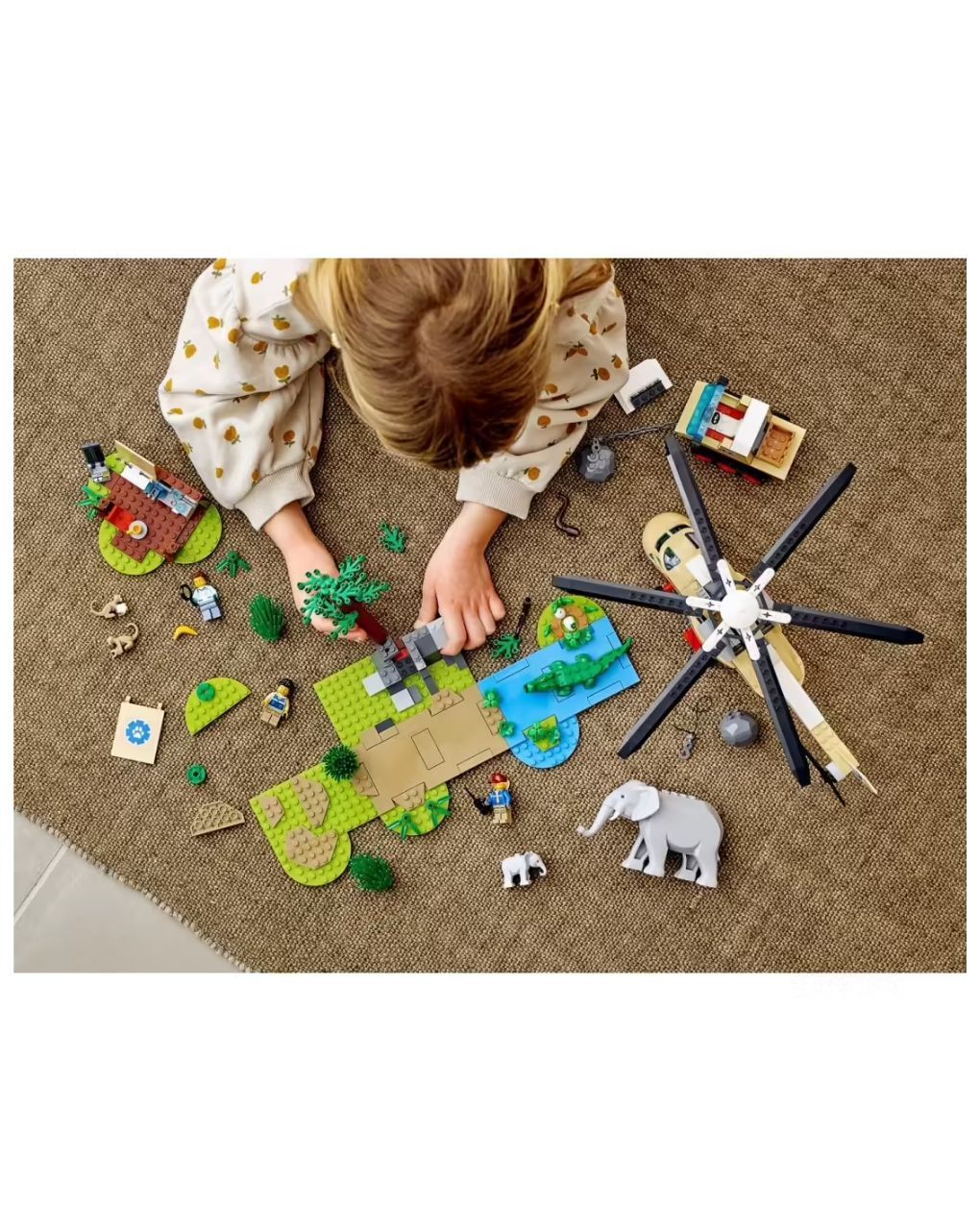 Lego city wildlife επιχείρηση διάσωσης άγριων ζώων  60302 - LEGO City