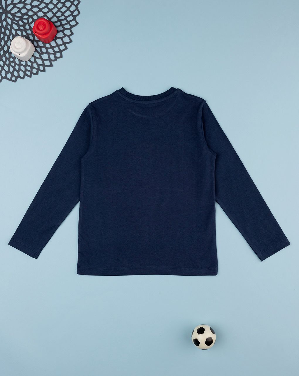 παιδική μπλούζα μπλε let's play για αγόρι - Prénatal