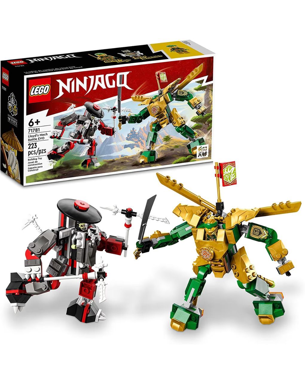 Lego ninjago lloyd’s mech battle evo 71781 - Lego, Lego Ninjago