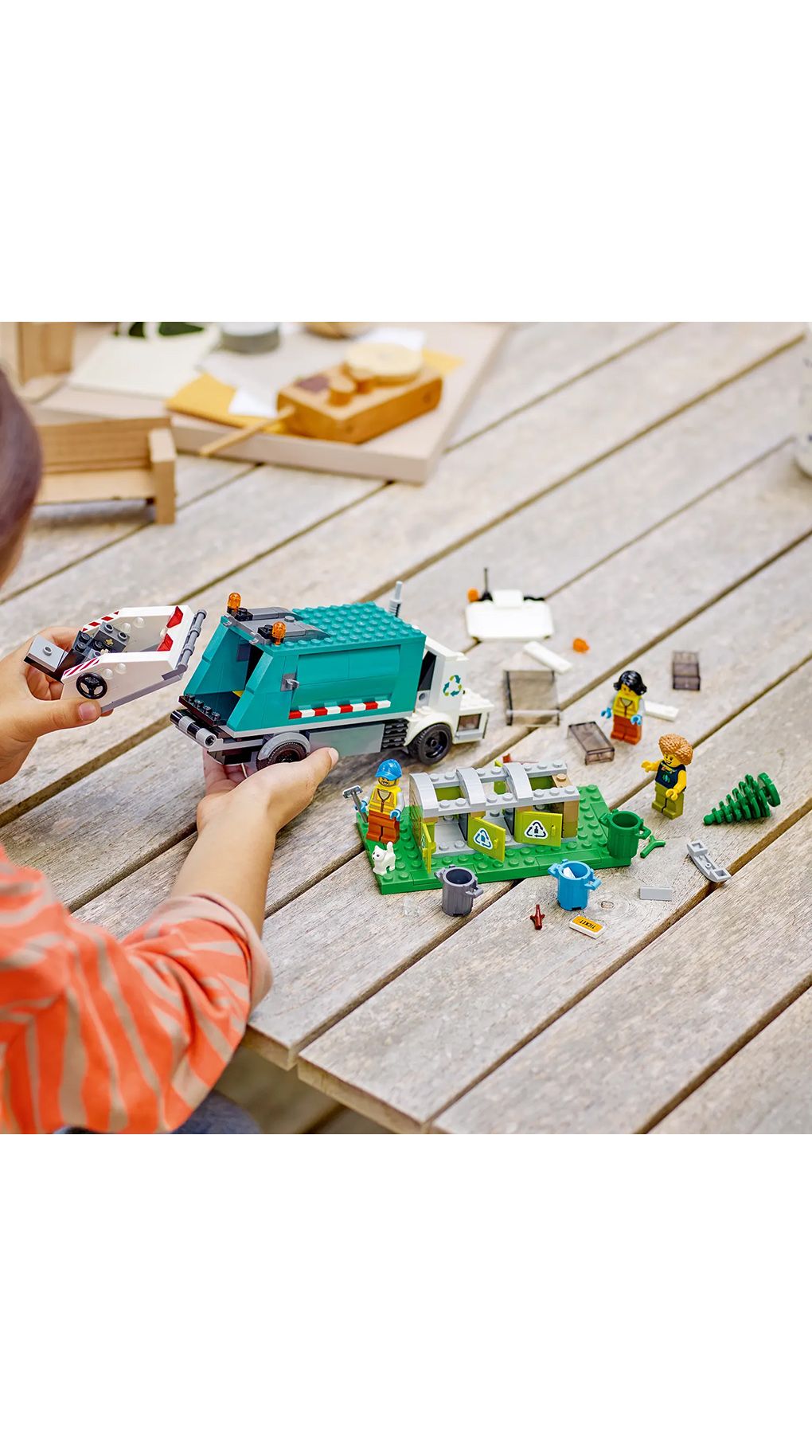 Lego city great vehicles φορτηγό ανακύκλωσης 60386 - Lego, Lego City