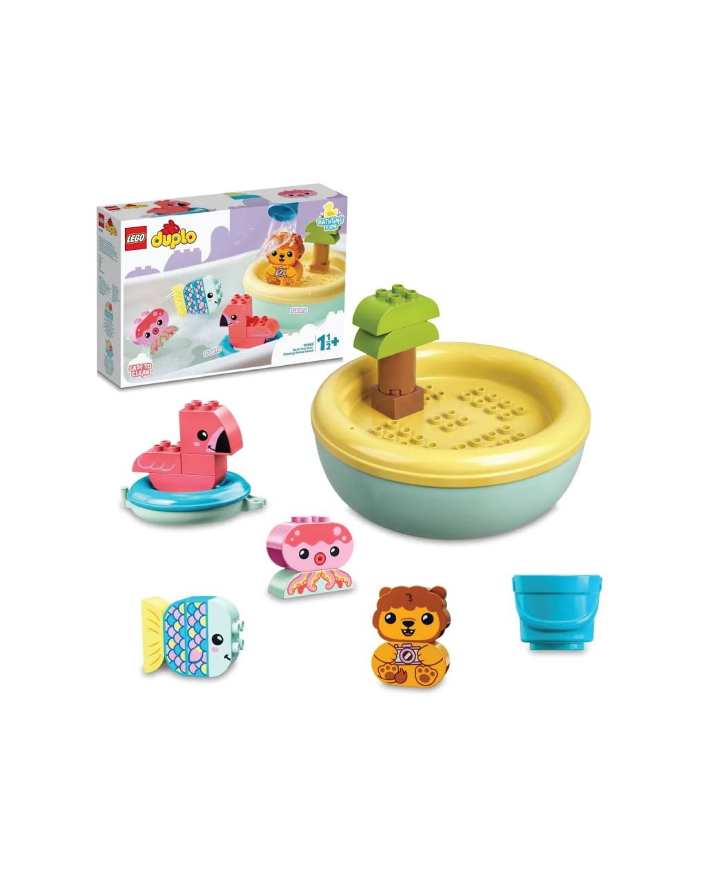 Lego duplo my first διασκέδαση στο μπάνιο: νησί ζώων που επιπλέει 10966 - Lego, LEGO Duplo