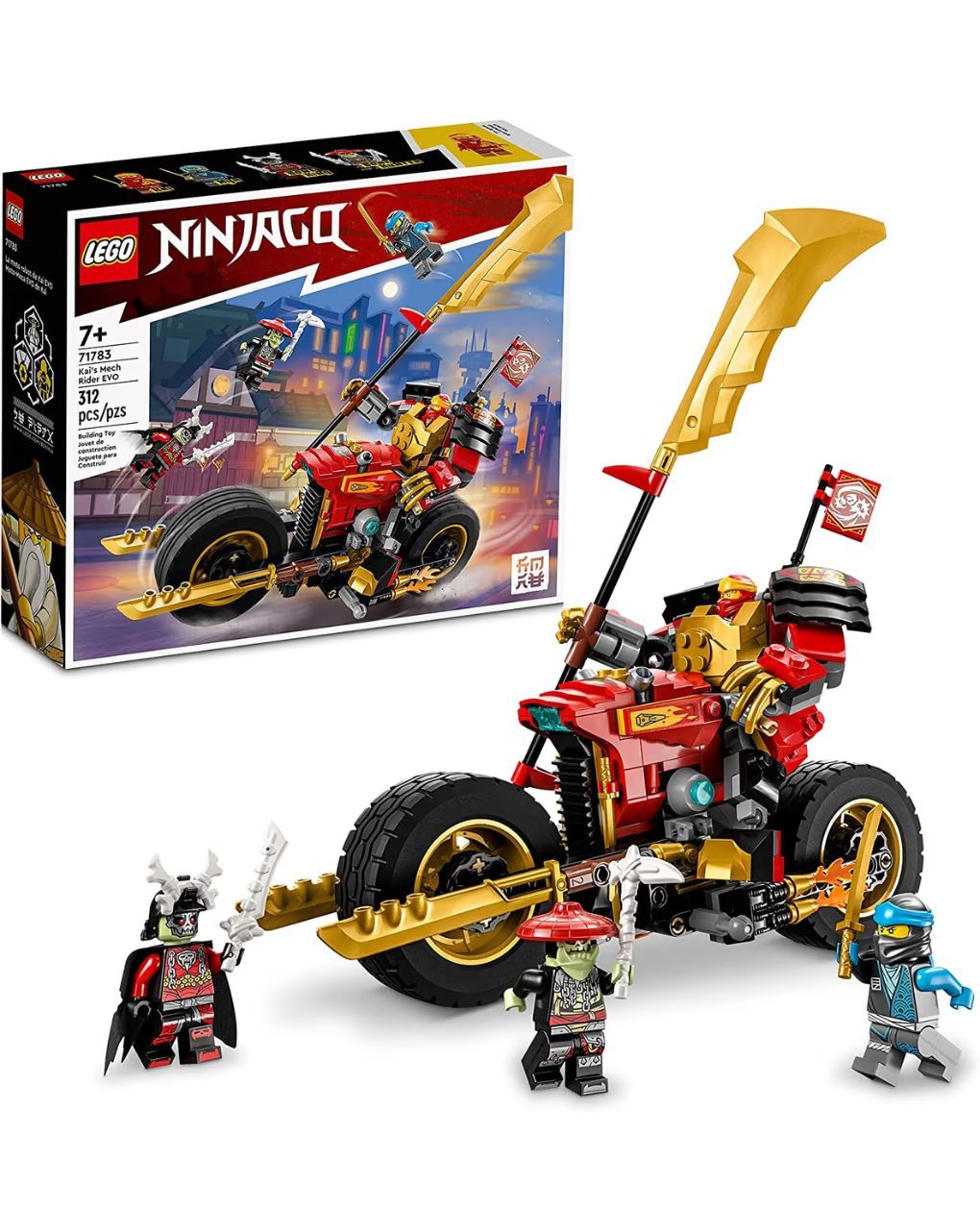 Lego ninjago kai’s mech rider evo 71783 - Lego, Lego Ninjago