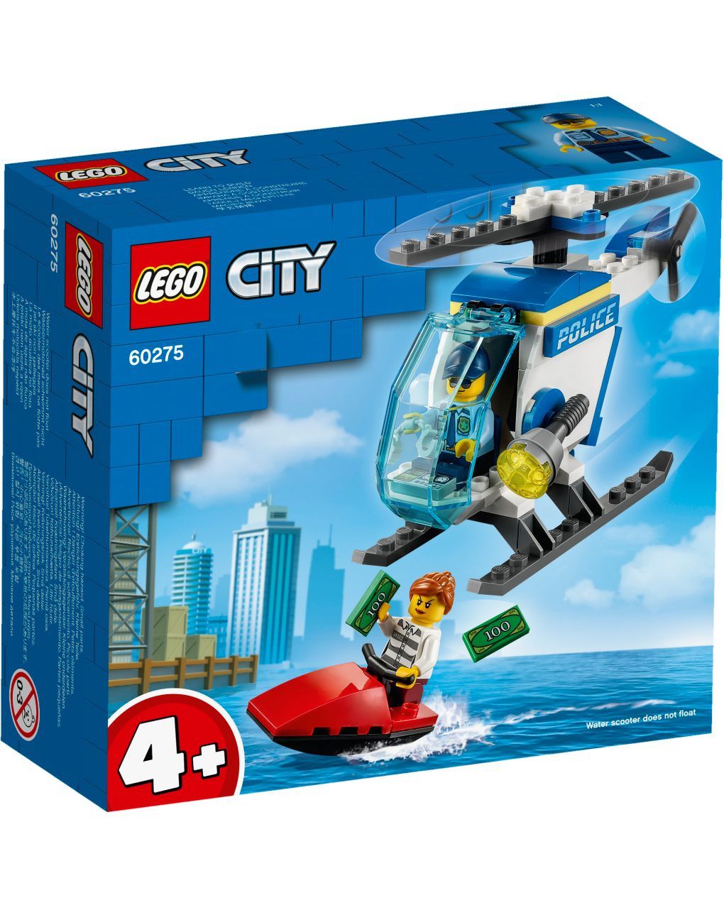 Lego  city αστυνομικό ελικόπτερο 60275 - Lego City