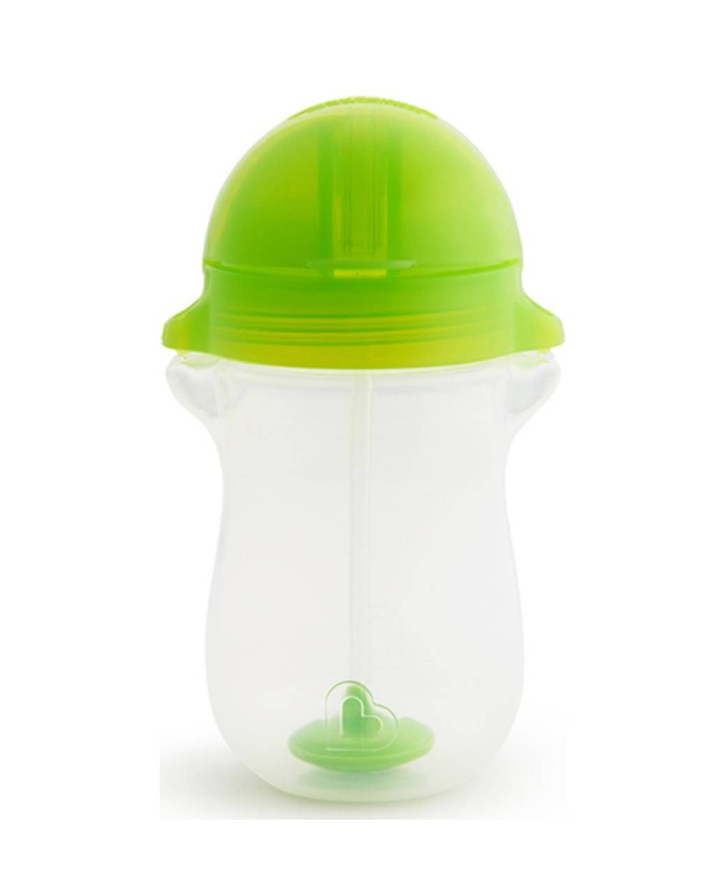 Munchkin ποτήρι εκπαιδευτικό με καλαμάκι tip n sip tall green 296ml - Munchkin