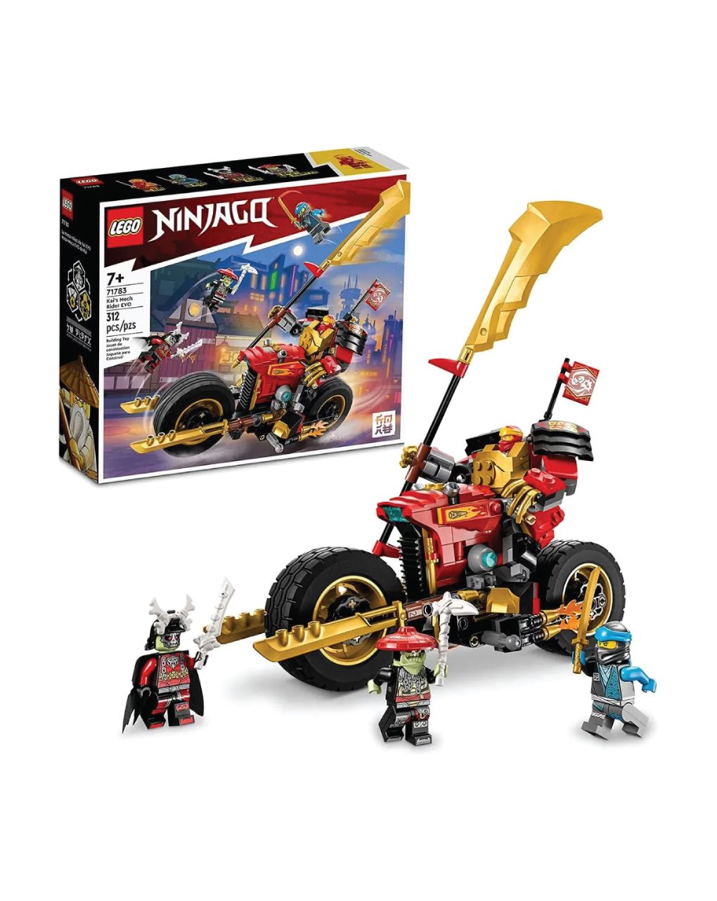 Lego ninjago kai’s mech rider evo 71783
