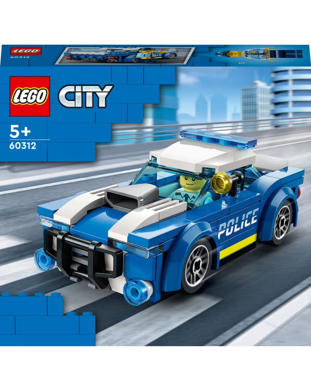Lego  city police αυτοκίνητο της αστυνομίας 60312 - LEGO, LEGO City