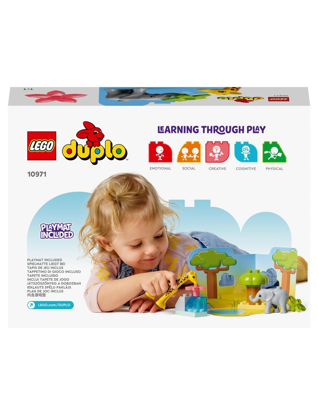 Lego duplo άγρια ζώα της αφρικής με playmat 10971 - Lego, LEGO Duplo