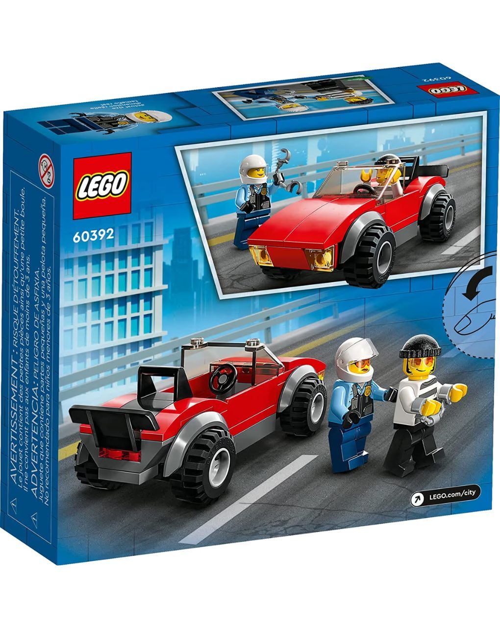 Lego city police bike car chase 60392 - Lego, Lego City