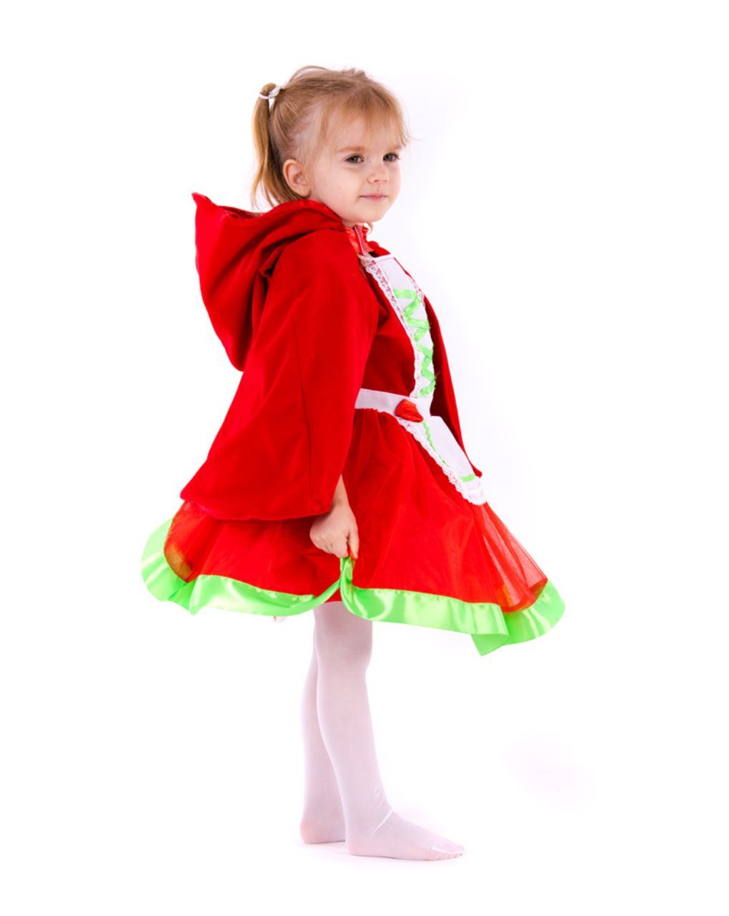 Fun fashion αποκριάτικη στολή κοκκινοσκουφίτσα deluxe 18 μηνών 09518 - Fun Fashion