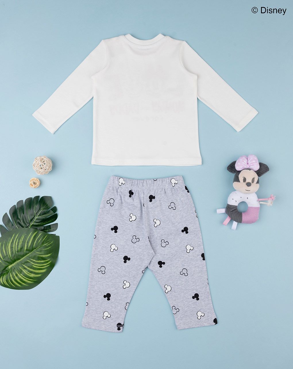 πιτζάμα valentine's day minnie για κορίτσι - Prénatal