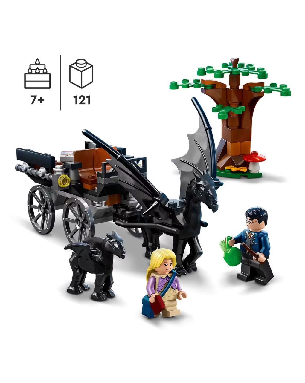 Lego harry potter άμαξα και θέστραλ του χόγκουαρτς™ 76400 - Lego