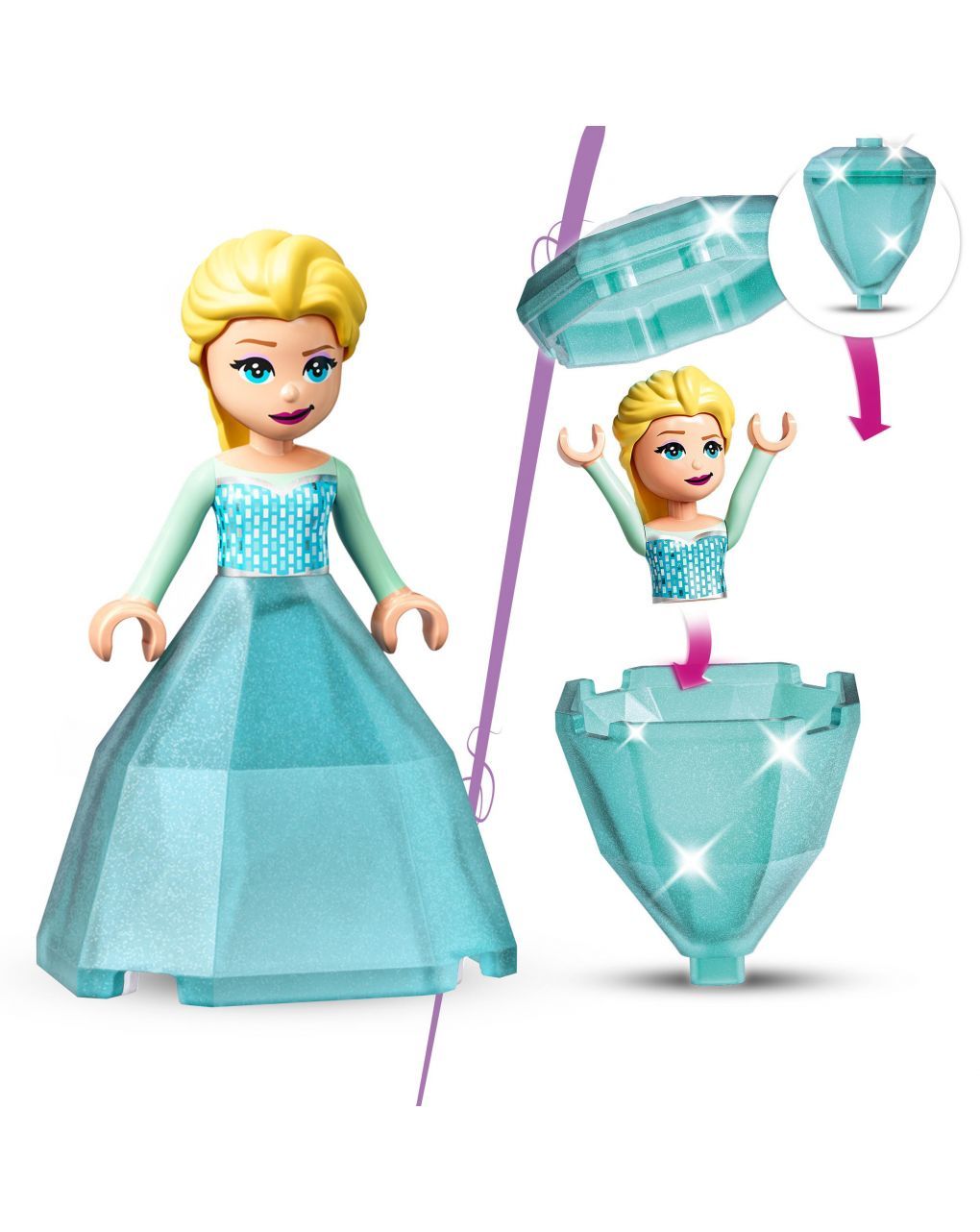 Lego disney princess the courtyard of elsa castle 43199 - LEGO