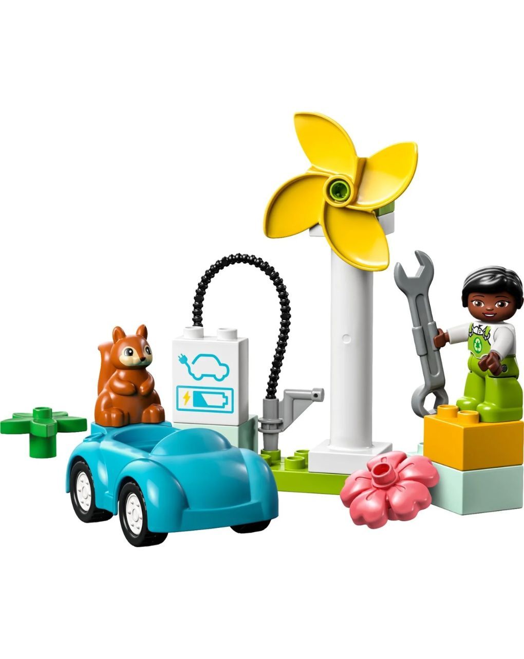 Lego duplo ανεμογεννήτρια και ηλεκτρικό αυτοκίνητο 10985 - LEGO, LEGO Duplo