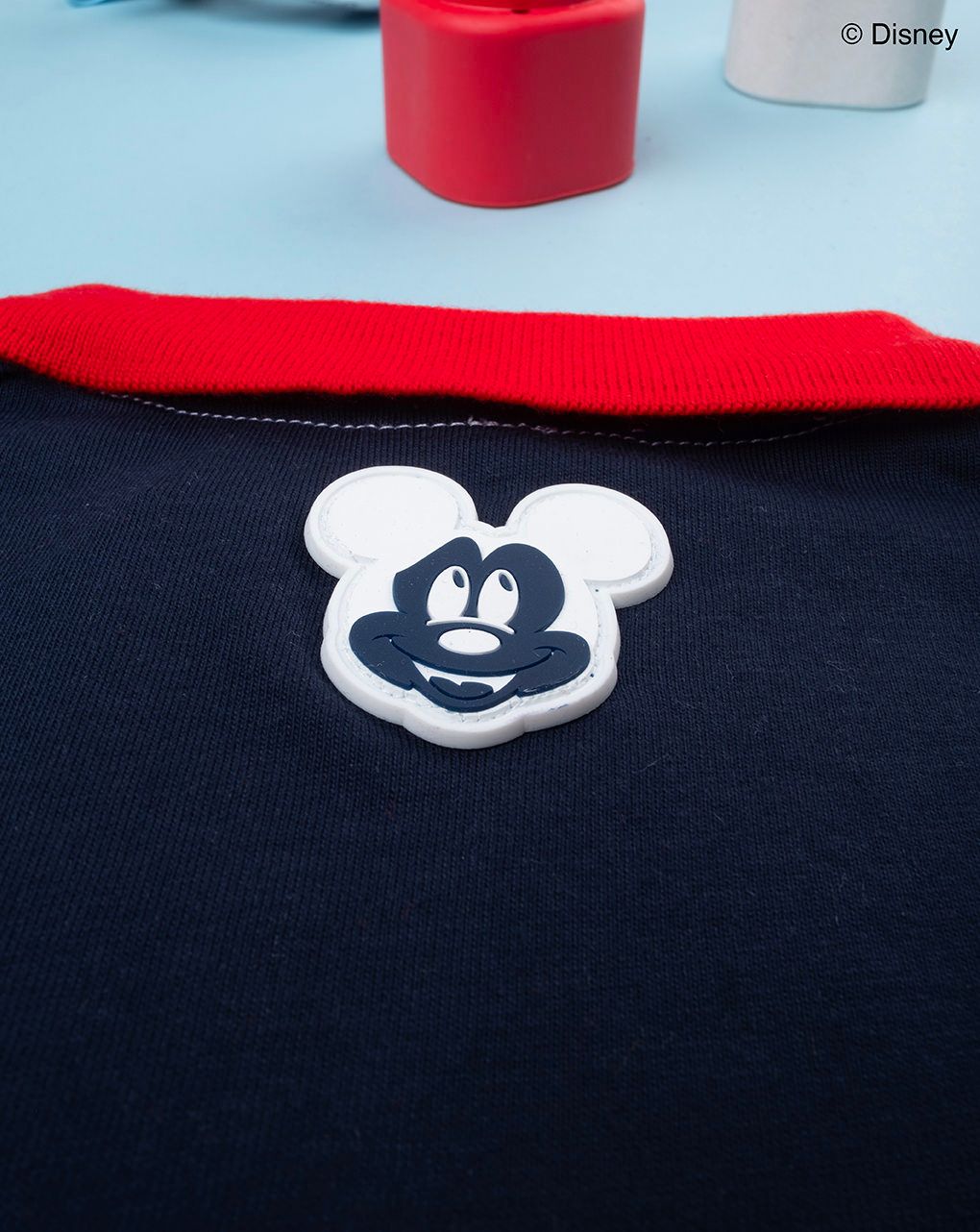 βρεφική μπλούζα πόλο μπλε με το mickey για αγόρι - Prénatal