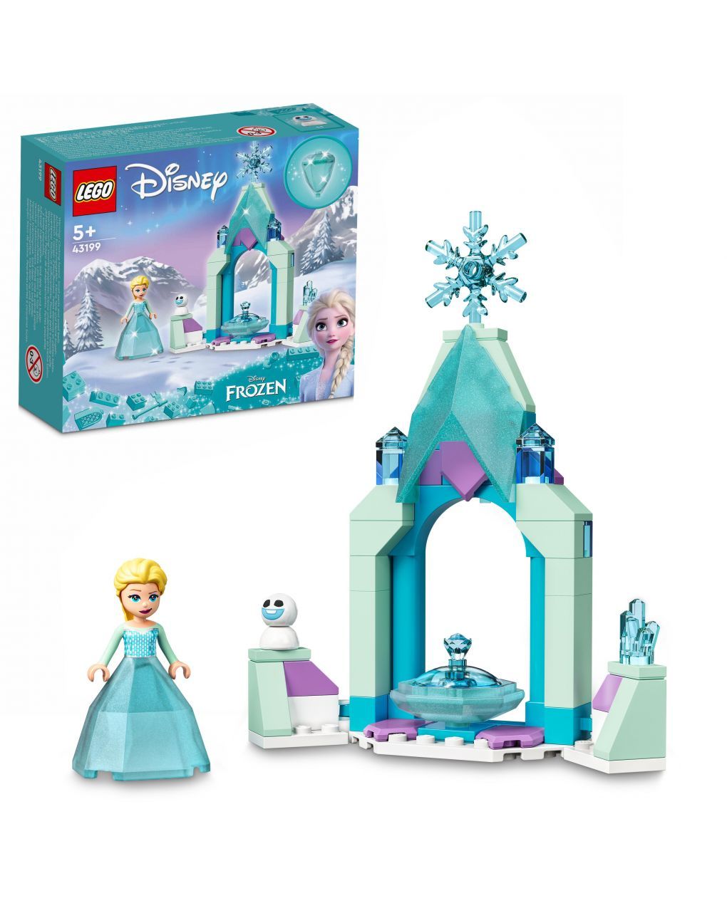 Lego disney princess the courtyard of elsa castle 43199 - LEGO