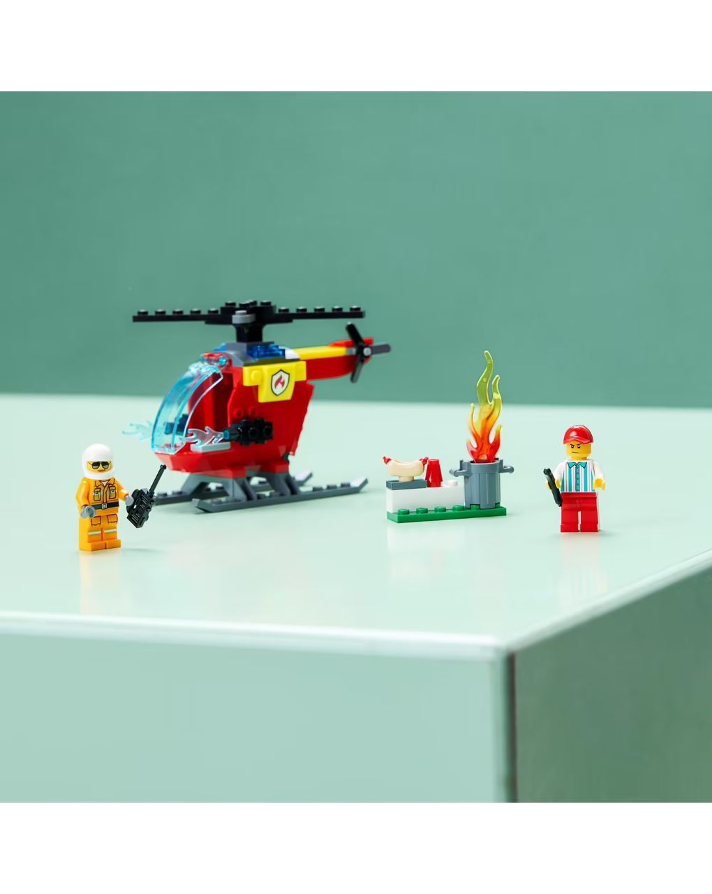 Lego city πυροσβεστικό ελικόπτερο 60318 - Lego, Lego City