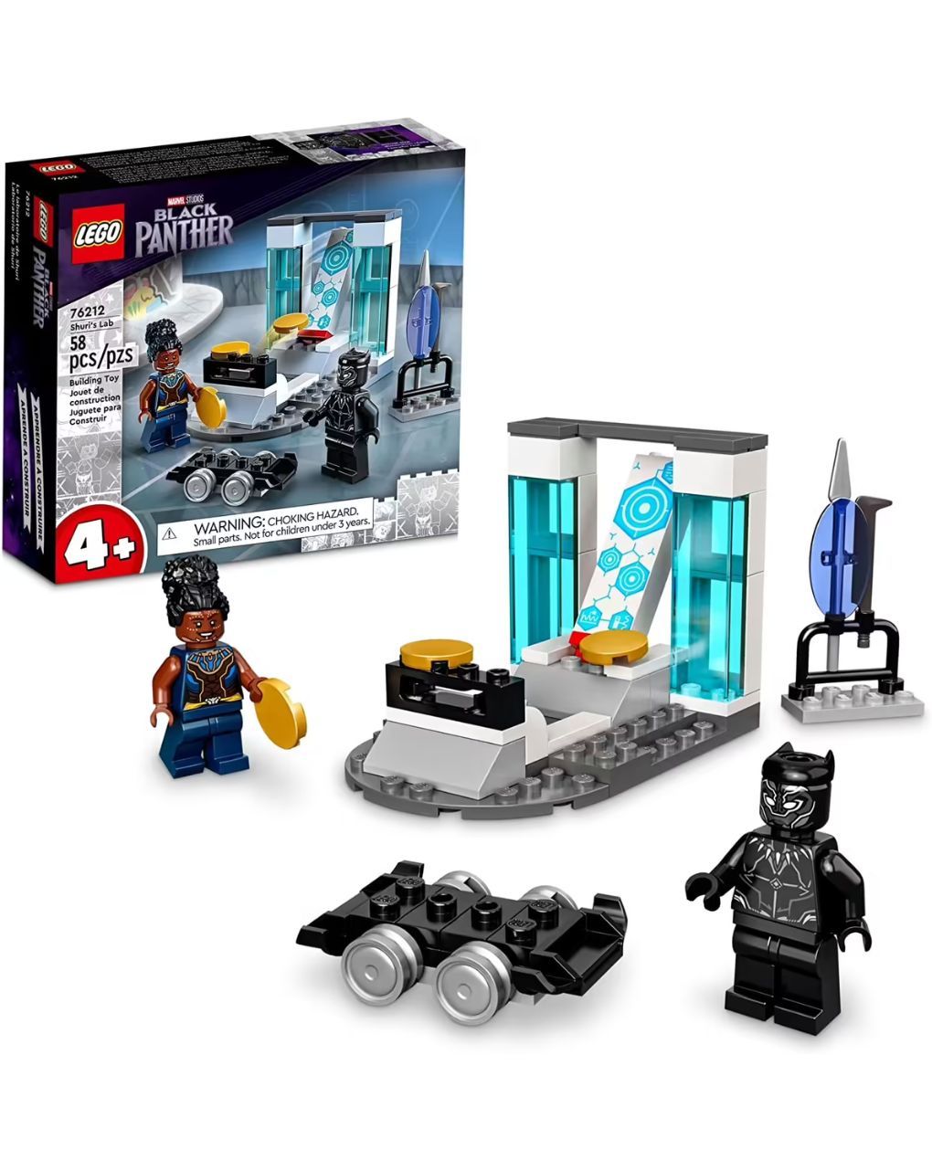 Lego marvel black panther: wakanda forever shuri's lab 76212 - Lego