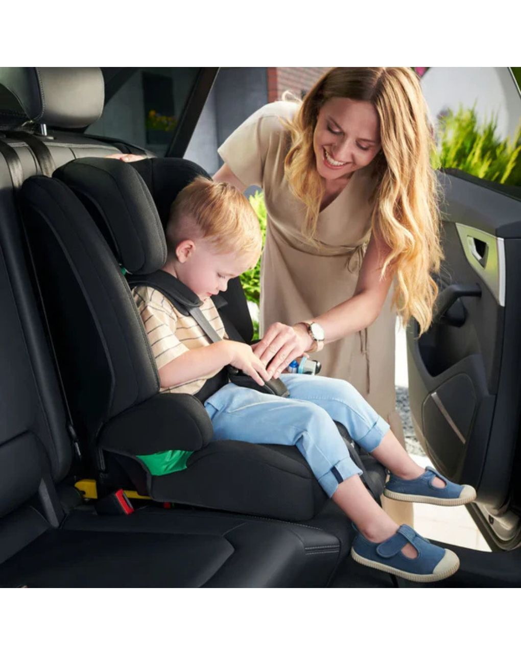 Kinderkraft κάθισμα αυτοκινήτου safety fix 2 i-size (76-150cm) grey kcsafi02gry0000 - Kinderkraft