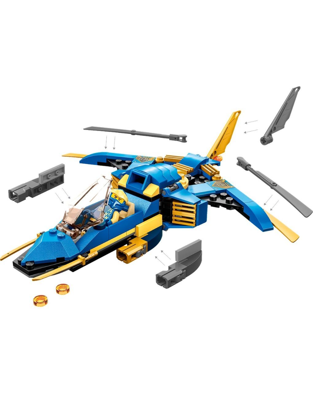 Lego ninjago jay’s lightning jet evo 71784 - Lego Ninjago