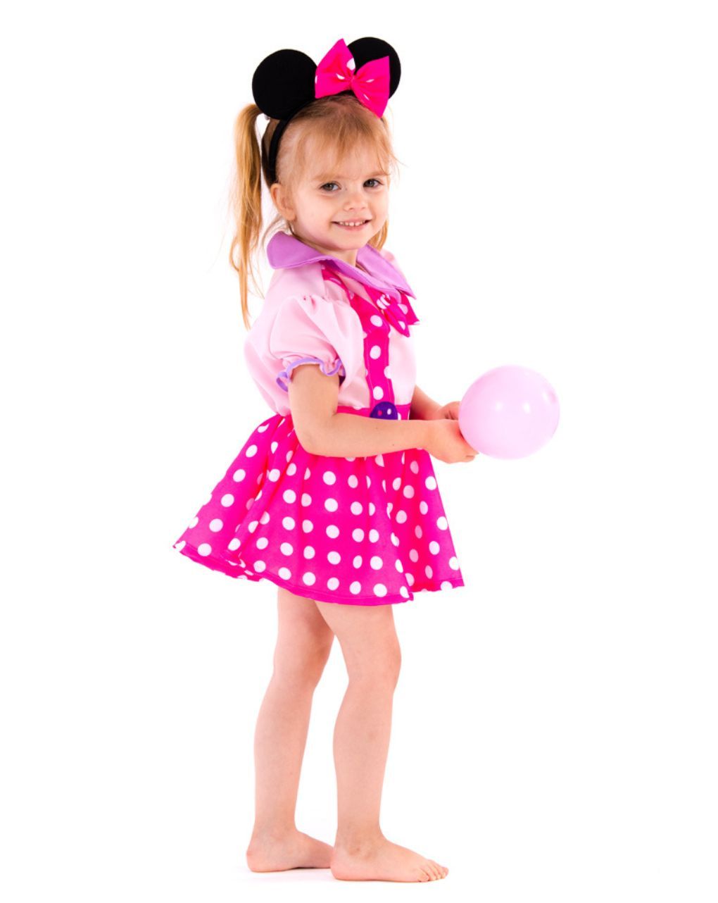 Fun fashion αποκριάτικη στολή pink mouse 18 μηνών 00418 - Fun Fashion