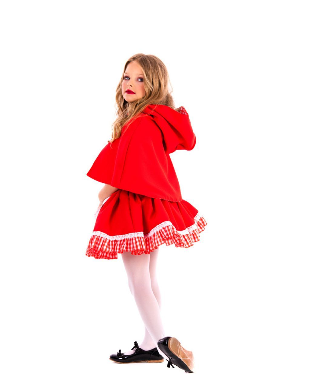 Fun fashion αποκριάτικη στολη κοκκινοσκουφίτσα μεγ.04 144804 - Fun Fashion