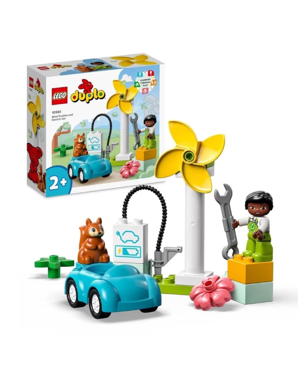 Lego duplo ανεμογεννήτρια και ηλεκτρικό αυτοκίνητο 10985 - LEGO, LEGO Duplo