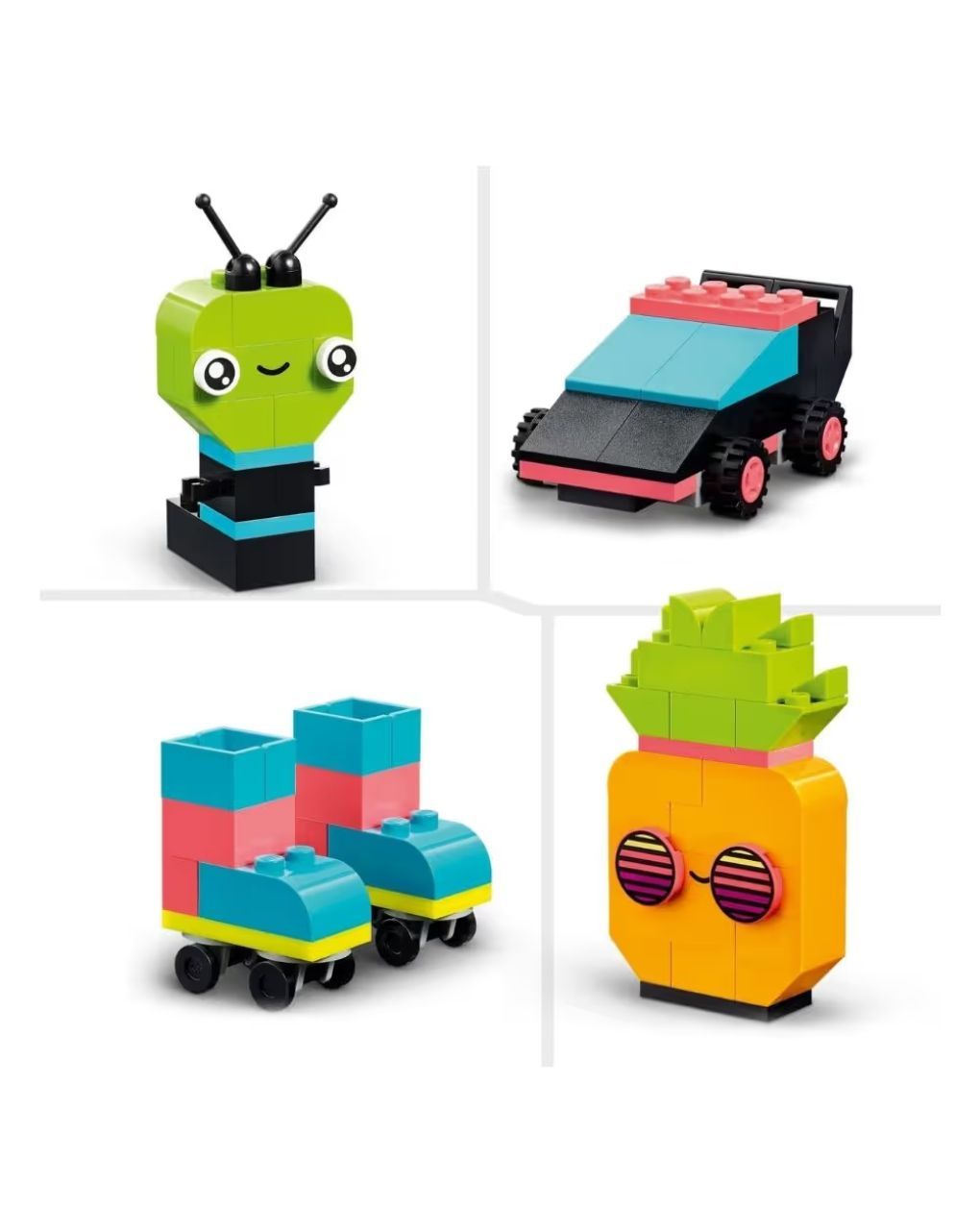 Lego classic δημιουργική διασκέδαση σε νέον χρώματα 11027 - Lego