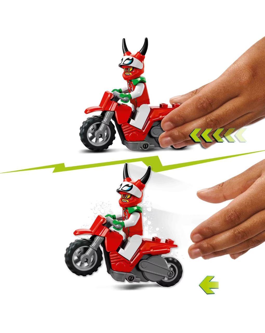 Lego city stuntz ακροβατική μηχανή ριψοκίνδυνος σκορπιός 60332 - Lego, Lego City