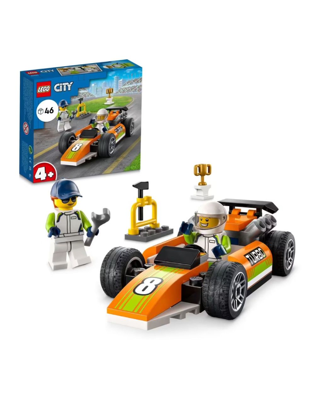 Lego  city great vehicles αγωνιστικό αυτοκίνητο 60322