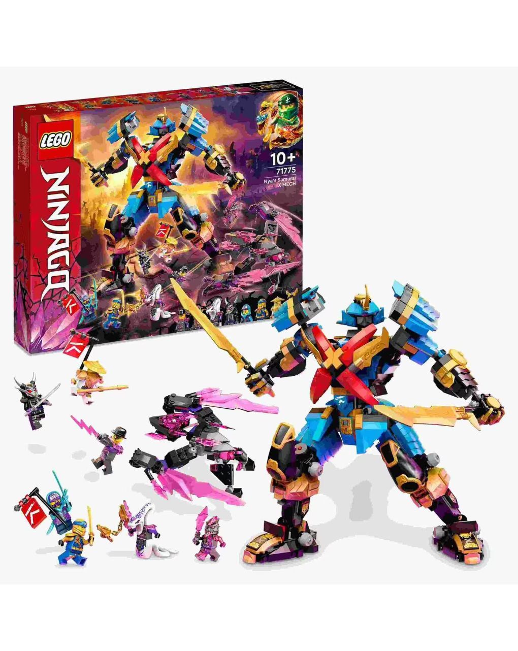Lego ninjago ρομποτική στολή σαμουράι x της νία 71775 - Lego, Lego Ninjago
